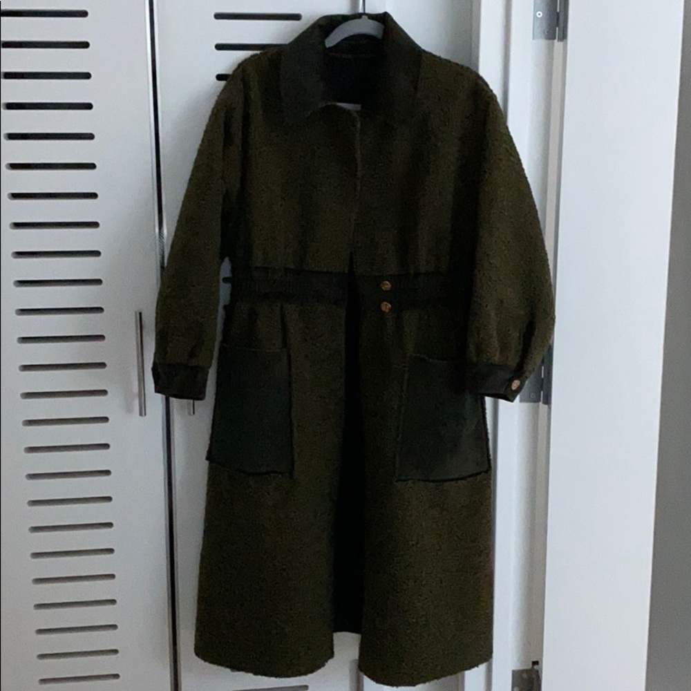 Alpaca handmade jacket good for winter and snow